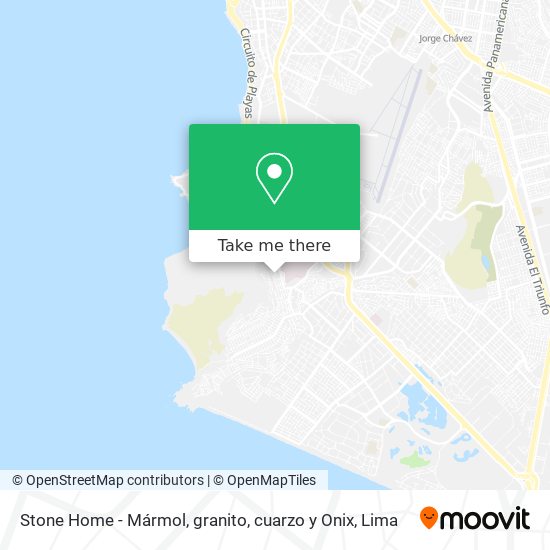 Stone Home - Mármol, granito, cuarzo y Onix map