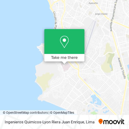 Mapa de Ingenieros Quimicos-Lyon Riera Juan Enrique