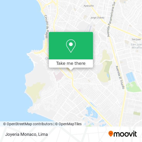 Joyeria Monaco map