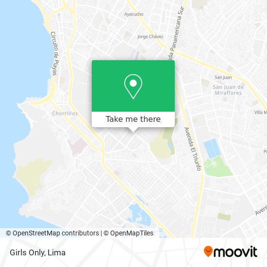 Girls Only map