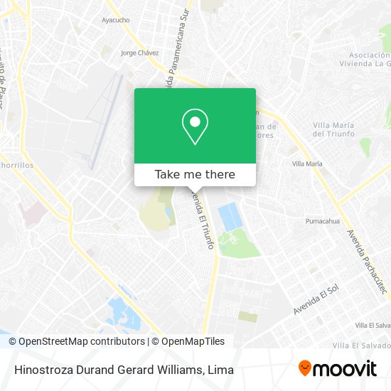 Hinostroza Durand Gerard Williams map