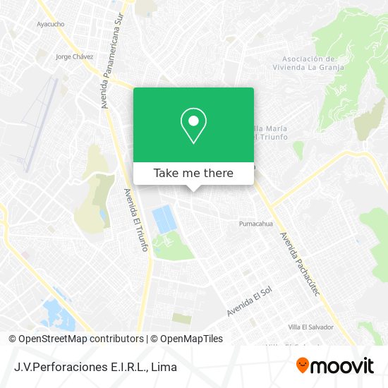 J.V.Perforaciones E.I.R.L. map