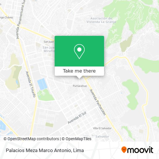 Palacios Meza Marco Antonio map