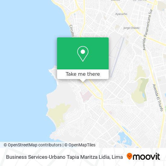 Business Services-Urbano Tapia Maritza Lidia map