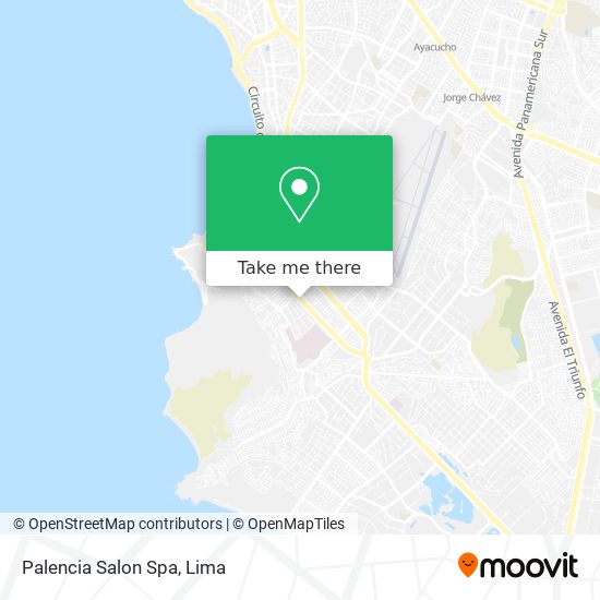 Palencia Salon Spa map