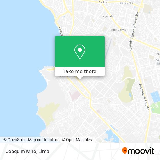 Joaquim Miró map