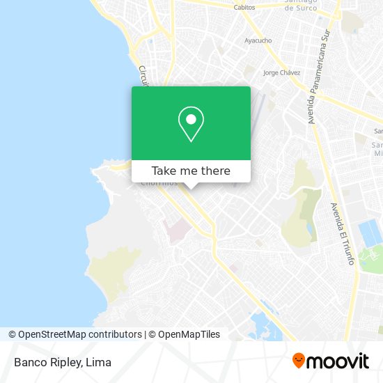 Banco Ripley map