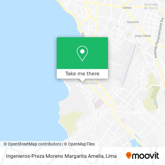 Ingenieros-Preza Moreno Margarita Amelia map