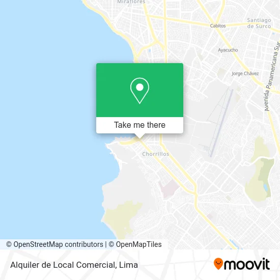 Alquiler de Local Comercial map
