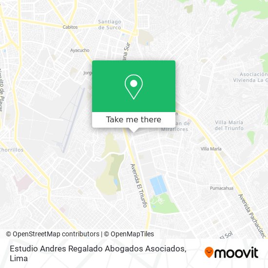 Estudio Andres Regalado Abogados Asociados map