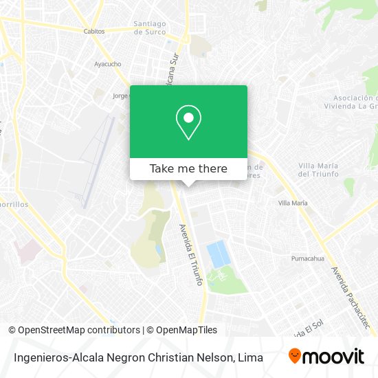 Ingenieros-Alcala Negron Christian Nelson map