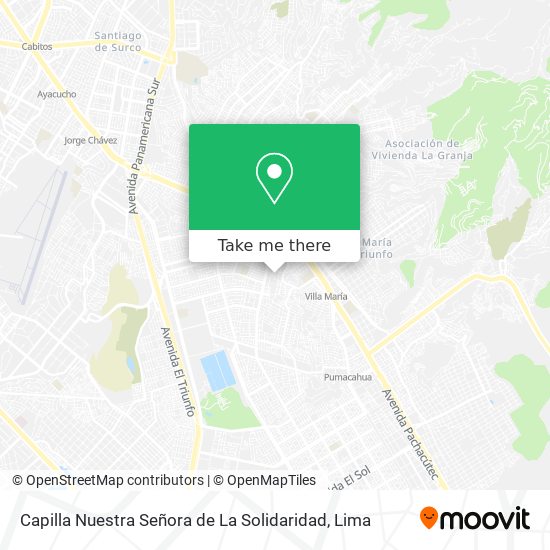 Capilla Nuestra Señora de La Solidaridad map