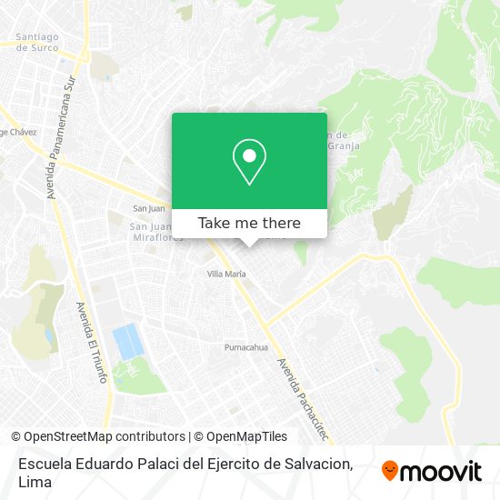 Escuela Eduardo Palaci del Ejercito de Salvacion map