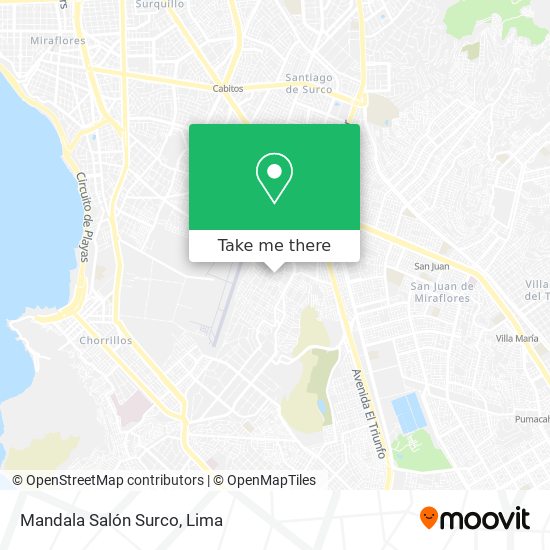 Mapa de Mandala Salón Surco