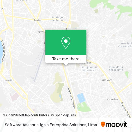 Mapa de Software-Asesoria-Ignis Enterprise Solutions