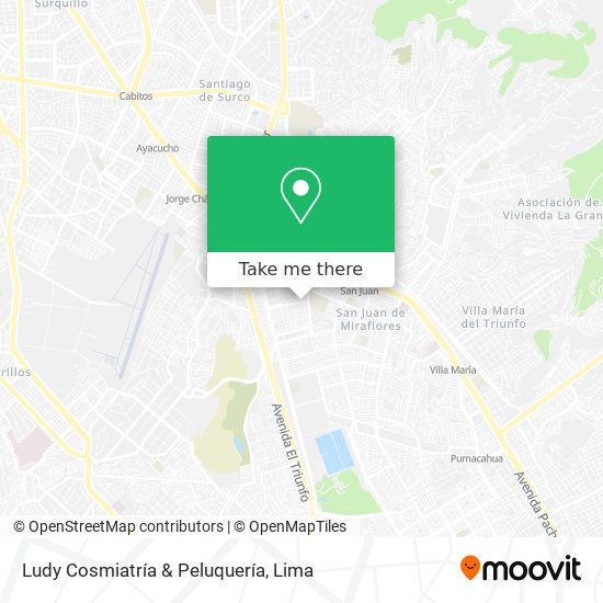 Ludy Cosmiatría & Peluquería map