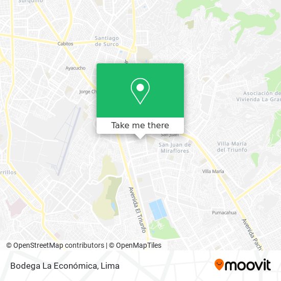 Bodega La Económica map