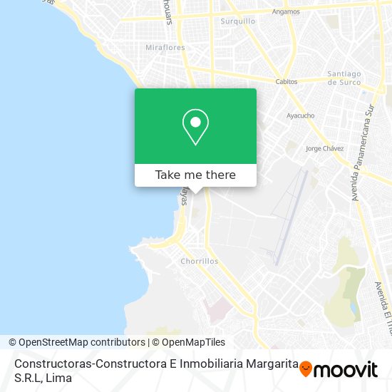 Constructoras-Constructora E Inmobiliaria Margarita S.R.L map