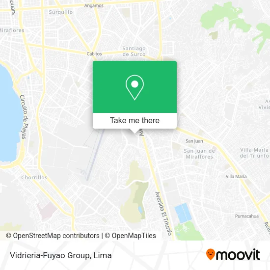 Mapa de Vidrieria-Fuyao Group