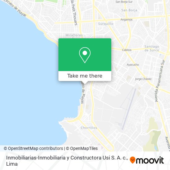 Inmobiliarias-Inmobiliaria y Constructora Usi S. A. c. map