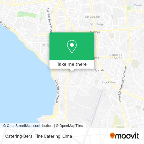 Catering-Bersi Fine Catering map