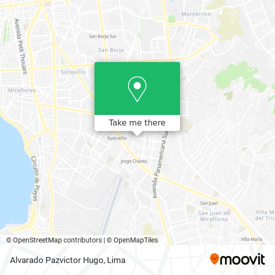 Alvarado Pazvictor Hugo map