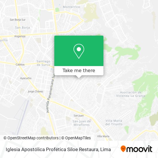 Iglesia Apostólica Profética Siloe Restaura map