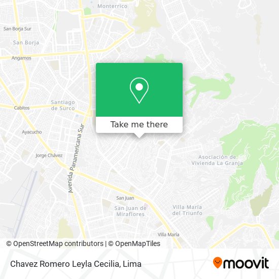 Chavez Romero Leyla Cecilia map