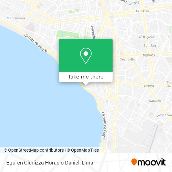 Eguren Ciurlizza Horacio Daniel map