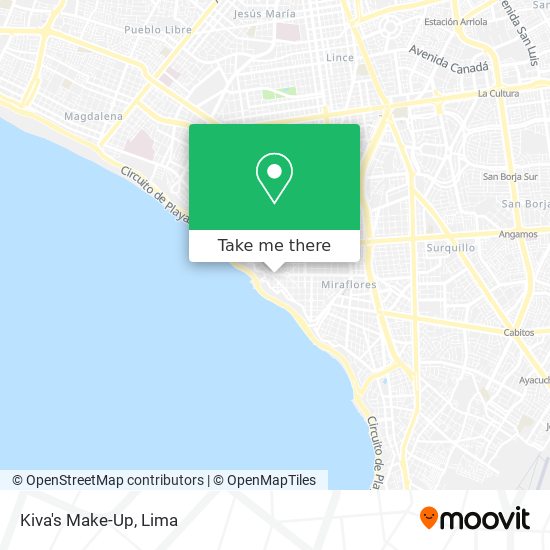Kiva's Make-Up map