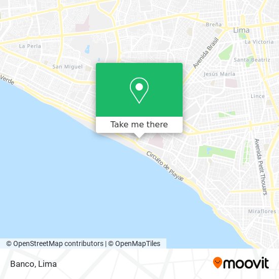 Banco map