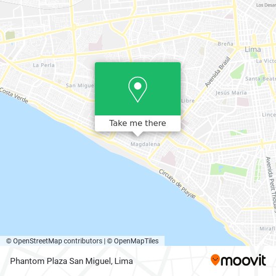 Phantom Plaza San Miguel map