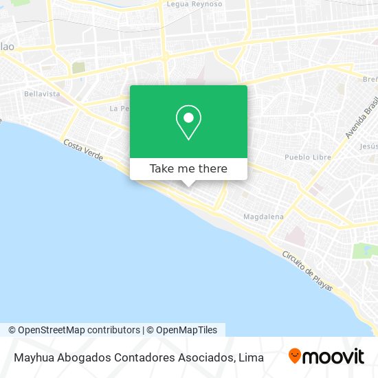 Mayhua Abogados Contadores Asociados map