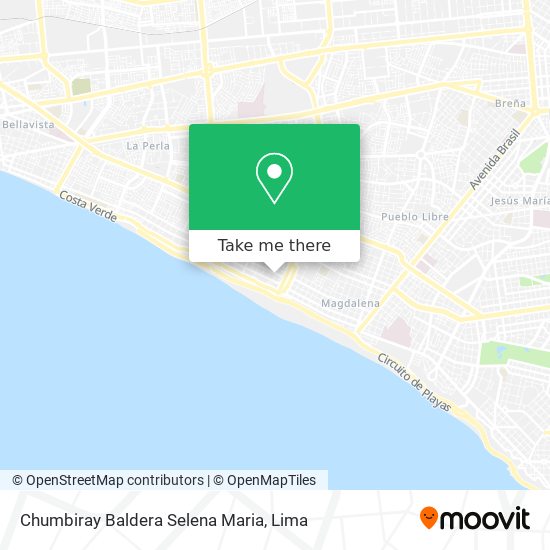 Chumbiray Baldera Selena Maria map