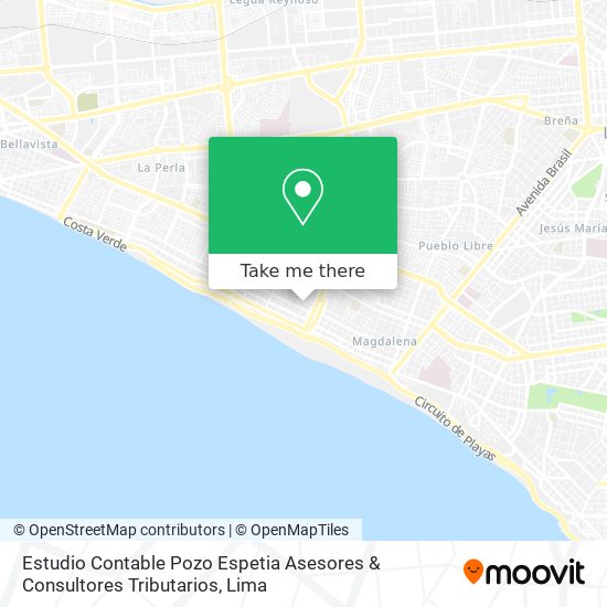 Estudio Contable Pozo Espetia Asesores & Consultores Tributarios map