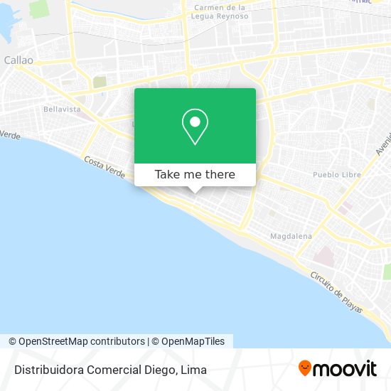 Distribuidora Comercial Diego map