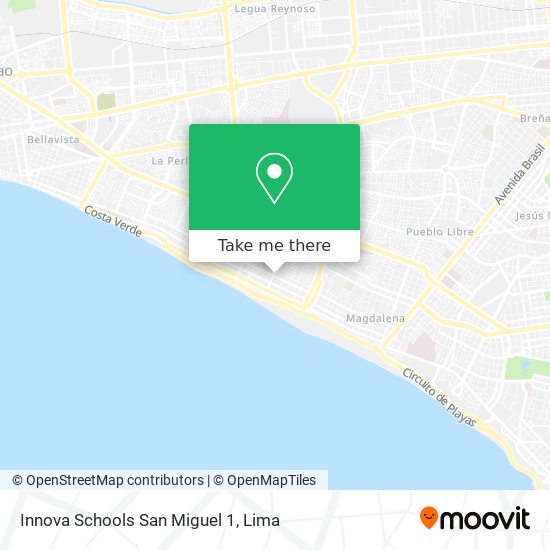 Innova Schools San Miguel 1 map