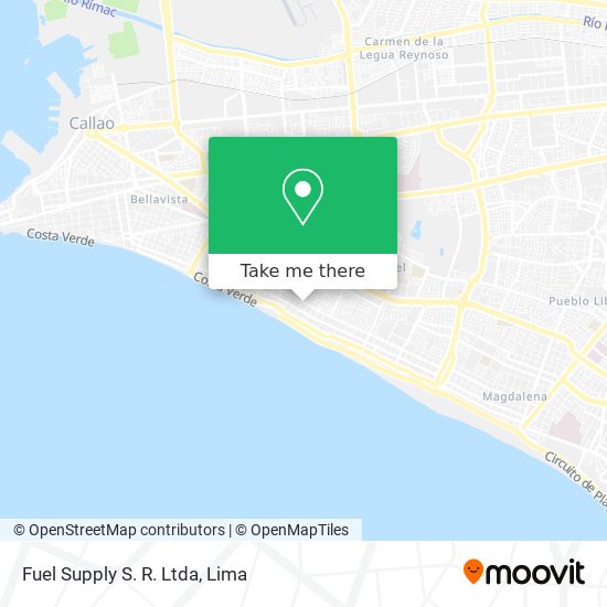 Mapa de Fuel Supply S. R. Ltda