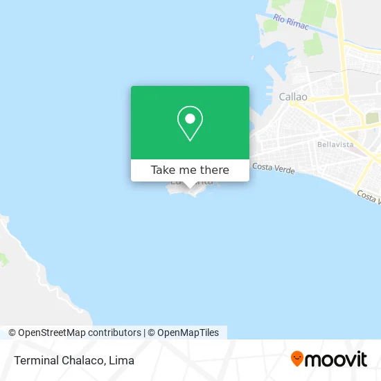 Terminal Chalaco map