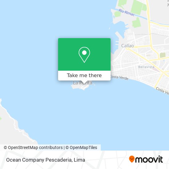 Ocean Company Pescaderia map