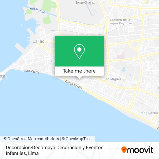 Decoracion-Decomaya Decoración y Eventos Infantiles map