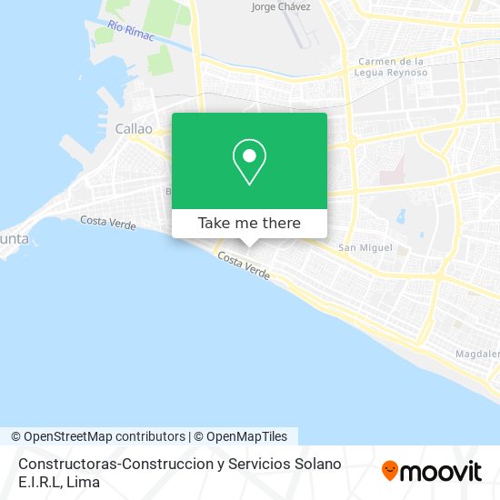 Mapa de Constructoras-Construccion y Servicios Solano E.I.R.L