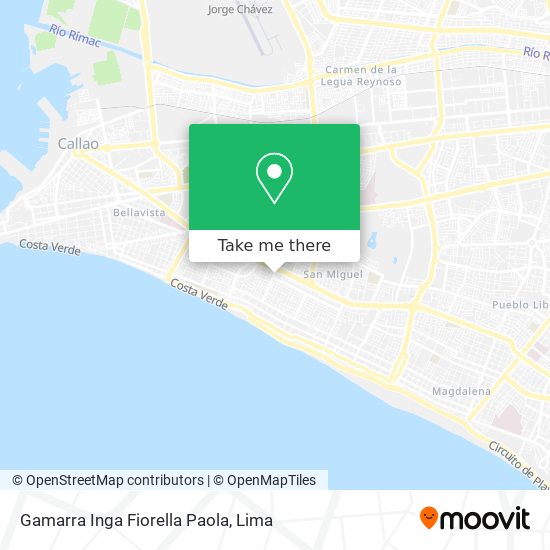 Gamarra Inga Fiorella Paola map