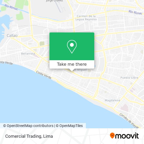 Comercial Trading map