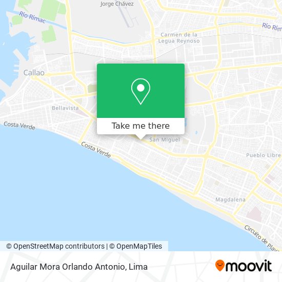 Aguilar Mora Orlando Antonio map