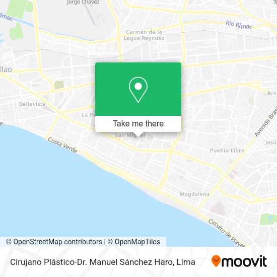 Cirujano Plástico-Dr. Manuel Sánchez Haro map