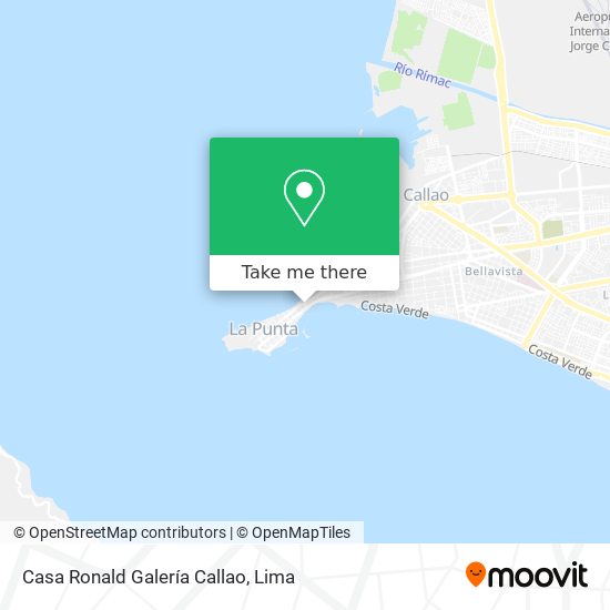 Casa Ronald Galería Callao map