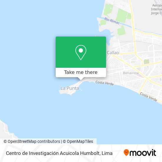 Centro de Investigación Acuicola Humbolt map