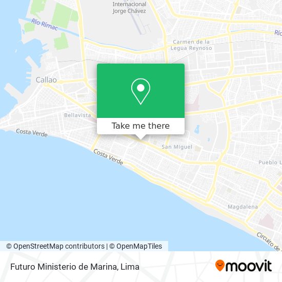 Futuro Ministerio de Marina map