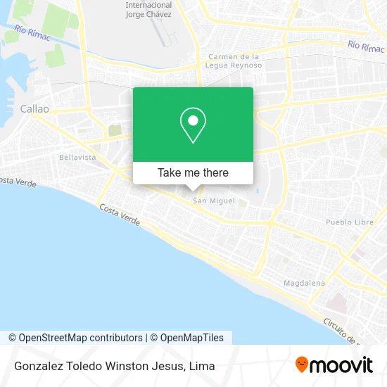 Gonzalez Toledo Winston Jesus map